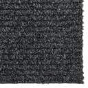 vidaXL Smussfangende teppeløper 100x250 cm antrasitt