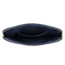 DARK Velvet Quilted Mac Cover Navy Blue