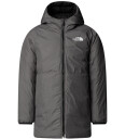 The North Face Polstret Jakke Vendbar ParkaSvart The North Face 18 20 år Dunjakke Grå