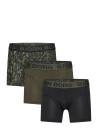 Björn Borg Cotton Stretch Boxer 3P Khaki green 122-128