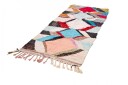 Marockansk Boucherouite matta 370 x 190 cm Størrelse: 370 x 190 cm