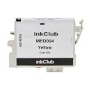 inkClub MED004 Blekkpatron gul, 16 ml