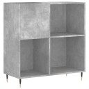  Hifi benk betonggrå 84,5x38x89 cm konstruert tre