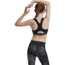 adidas Techfit Power Medium Support Sports BH Barn Svart 164