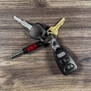 Slayer  Guitar Plug Keychain  Red Logo