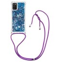 Quicksand Series Samsung Galaxy A03s TPU-deksel Blå