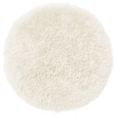 vidaXL Putetrekk 2 pcs HEERLEN Hvit Ø 30 cm PV Fleece