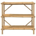  Hylle 3 etasjer 100x40x90 cm bambus