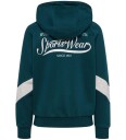 Hummel Hettegenser   hmlJr   Loose   Reflekterende dam   Hummel   4 år 104   Hettegenser   Grønn