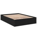  Sengeramme svart 135x190 cm konstruert tre 8721102616747