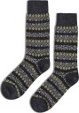 Pantherella Sherborne cashmere sock L grå herre