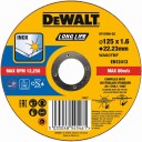 Dewalt DT43906 Kappeskive 125mm for rustfritt stål med lang levetid