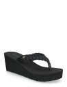 Tommy Hilfiger Th Wedge Braided Summer Sandal   Black   40