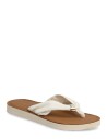 Tommy Hilfiger Th Ltr Footbed Summer Sandal Cream 39