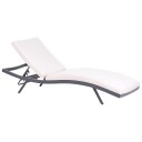 Solstol Amelia Beige svart