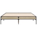  Sengeramme sonoma eik 120x190 cm konstruert tre og metall 8721012985735