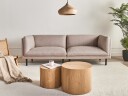 3 seters sofa Vorgod Stoff   Lys brun