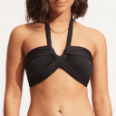 Seafolly S.collective Halter Bandeau   Black   42