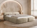 Aldrosen sengeramme med oppbevaring 160x200 cm   beige