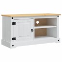  TV skap Corona Hvit 100 x 40 x 52 cm Massiv furu