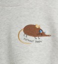 Mini Rodini Elephant Shrew Emb Sweatshirt   Grey   116/122