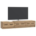 TV skap med skuff Artisan eik 147 x 34,5 x 27 cm Konstruert tre