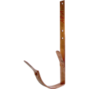 333 mm takrennejern, kort 1/4-rund, kobber copper 12 inch