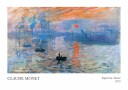 Claude Monet Impression Sunrise Plakat Plakat / 40x50cm