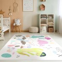 Barneteppe Dino multi Størrelse: 120 x 170 cm