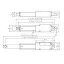 Supermagneter Mini Aktuator 12v Utslag Fra 30 til 100 mm