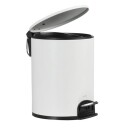 Esbada Pure Pedalbøtte 5L Hvit Matt