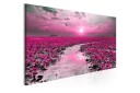 Tavla Lilies and Sunset 1 Part Narrow 120x40  