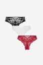 Hunkemöller Belle 3 Pack   Red   XXL