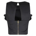Elisabetta Franchi Dame Topper Svart M,