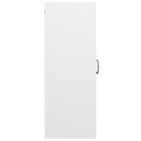 vidaXL Hengende veggskap hvit 69,5x34x90 cm