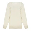 Guess Dame Strikkevarer Hvit XL,