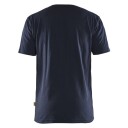 Blåkläder T-Skjorte 3379 Varsel, Marineblå/Gul XXL