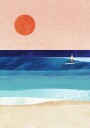 Surf Girl Poster Plakat / 40x50cm