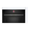 Bosch Serie 8 CMG7241B1 Kombiovn med Mikro, Air Fry og Wi-Fi, 45L, Svart