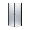 INR Iconic Nordic Rooms Dusjhjørne Linc Niagara Frostet / Stripe Glass Stone 70x80cm