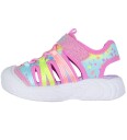 Skechers Sandaler m. Lys Unicorn Dreams Explorer Rosa/Multi 26 Blinkende sko Flerfarget
