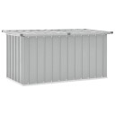 vidaXL Oppbevaringskasse 129x67x65 cm grå