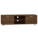 vidaXL TV-benk sonoma eik 140x40,5x35 cm konstruert tre