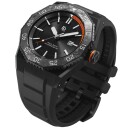 Paul Rich Aquacarbon All Black PR0011 - Herre - 43 mm - Analog - Kvarts urverk - Safirglass