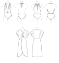 McCall's 7964 - Badedrakt og cover-up STRL: S-XL