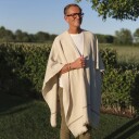 Halvor Bakke Chamonix poncho 130x180 Beige