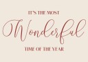Wonderful Time Plakat Plakat / 21x30cm