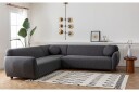 Whitecliffs Hjørnesofa 5 seters   Grå
