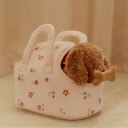 Little Dutch Plush Dog Jackie In Bag Brown ONE SIZE