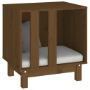 Vidaxl Hundeseng Honningbrun 50X40X52 cm Heltre Furu